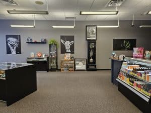 Inside Renfrew cannabis store